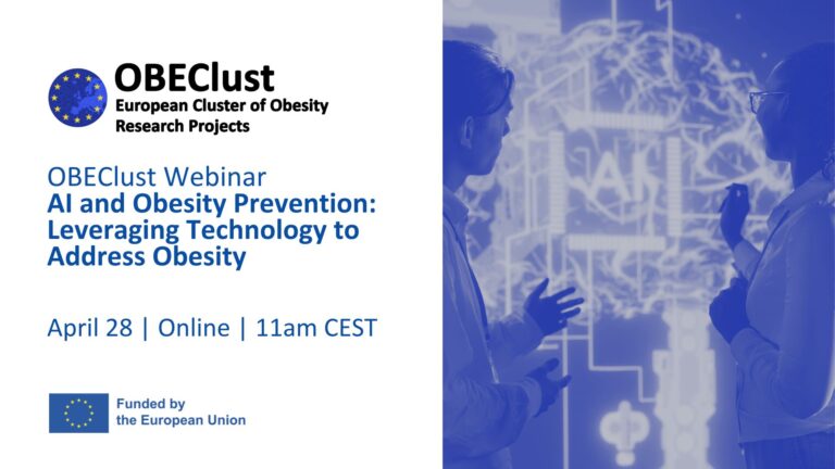 OBEClust Webinar - AI and Obesity Prevention Leveraging Technology to Address Obesity