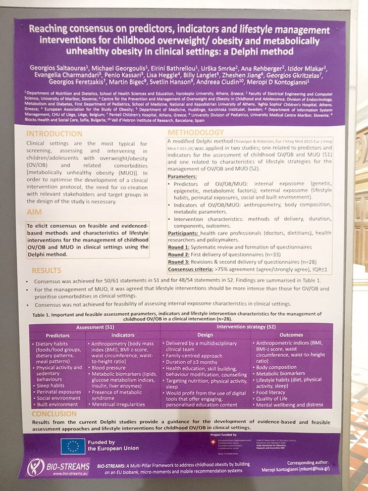 Abstract on Delphi Method at ECOG 2025