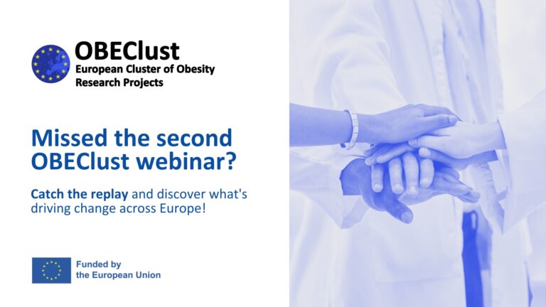 OBEClust’s Second Webinar in the Spotlight: Strengthening Understanding of Obesity as a Chronic Disease