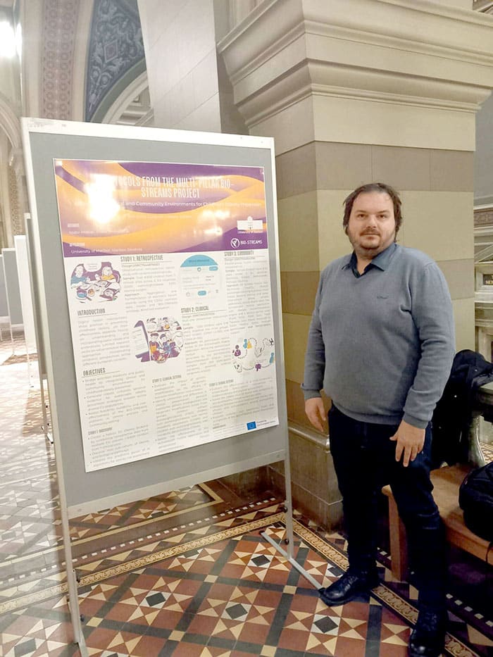 Izidor Mlakar presenting at ECOG